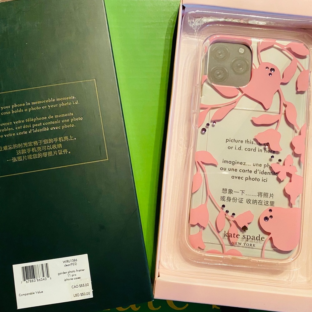 New Kate Spade Garden  iPhone 11 Pro Max Case - Picture 7 of 9